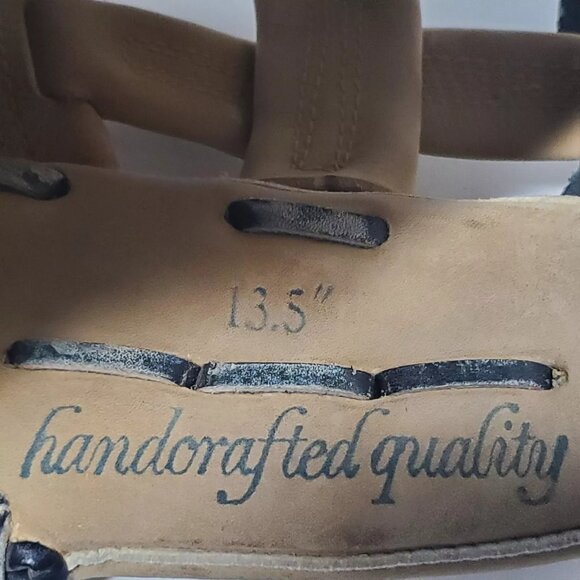 Spalding SC 31 13.5" LH Competition Leather Baseball Glove With Crescent Web - Picture 5 of 9